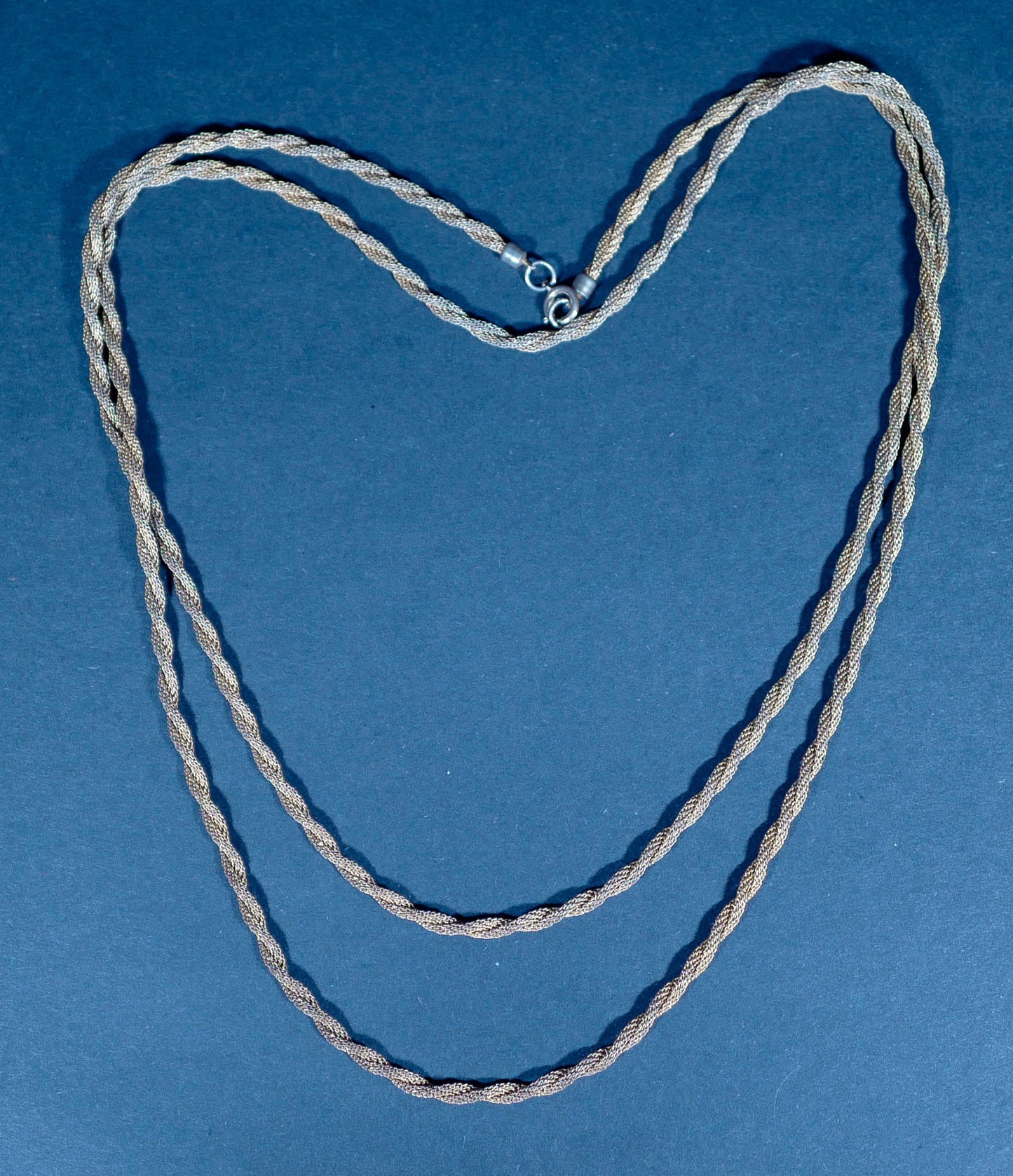 Vintage Bronze Braided Chain