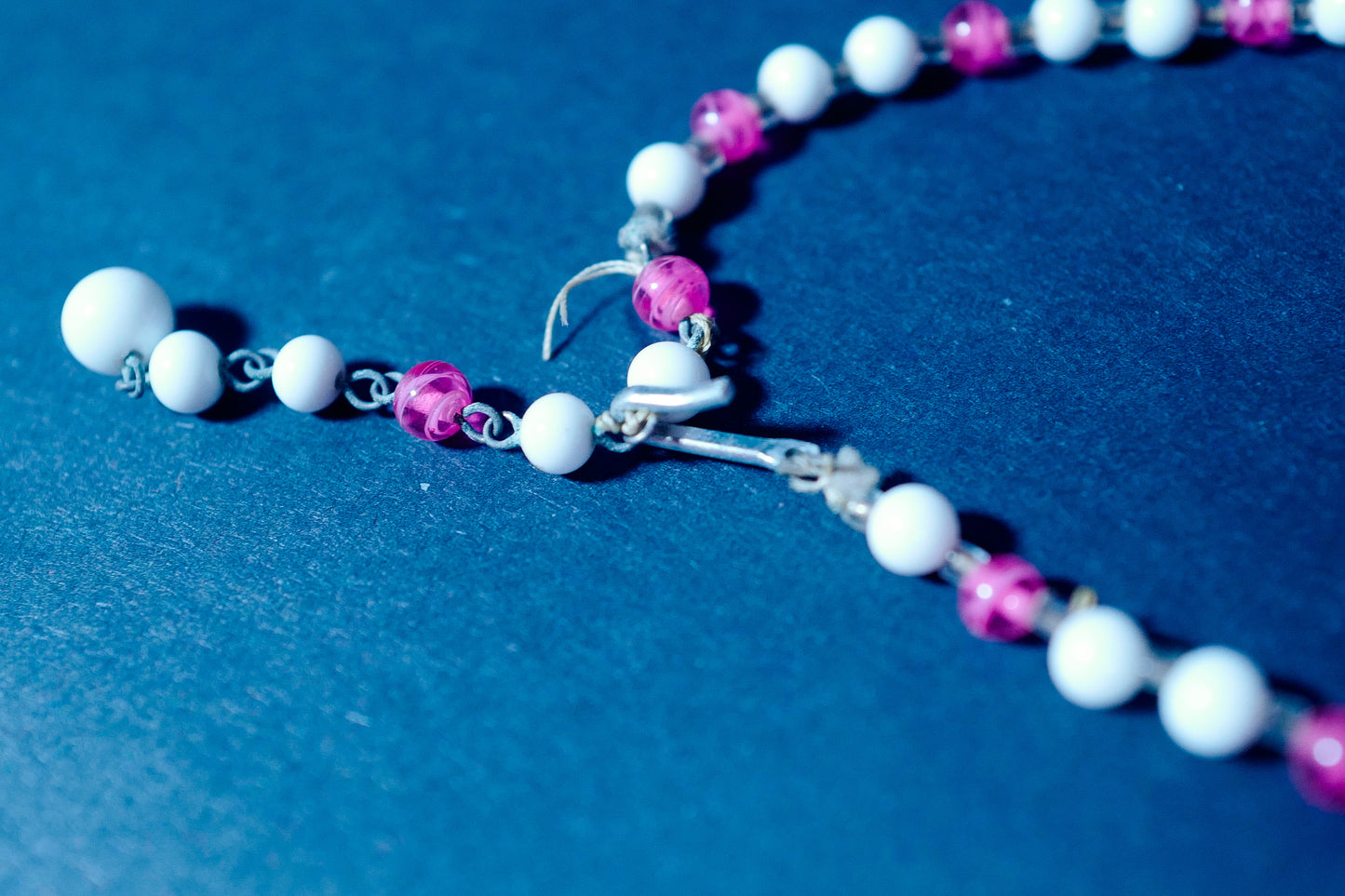 Vintage Beaded Necklace - Short