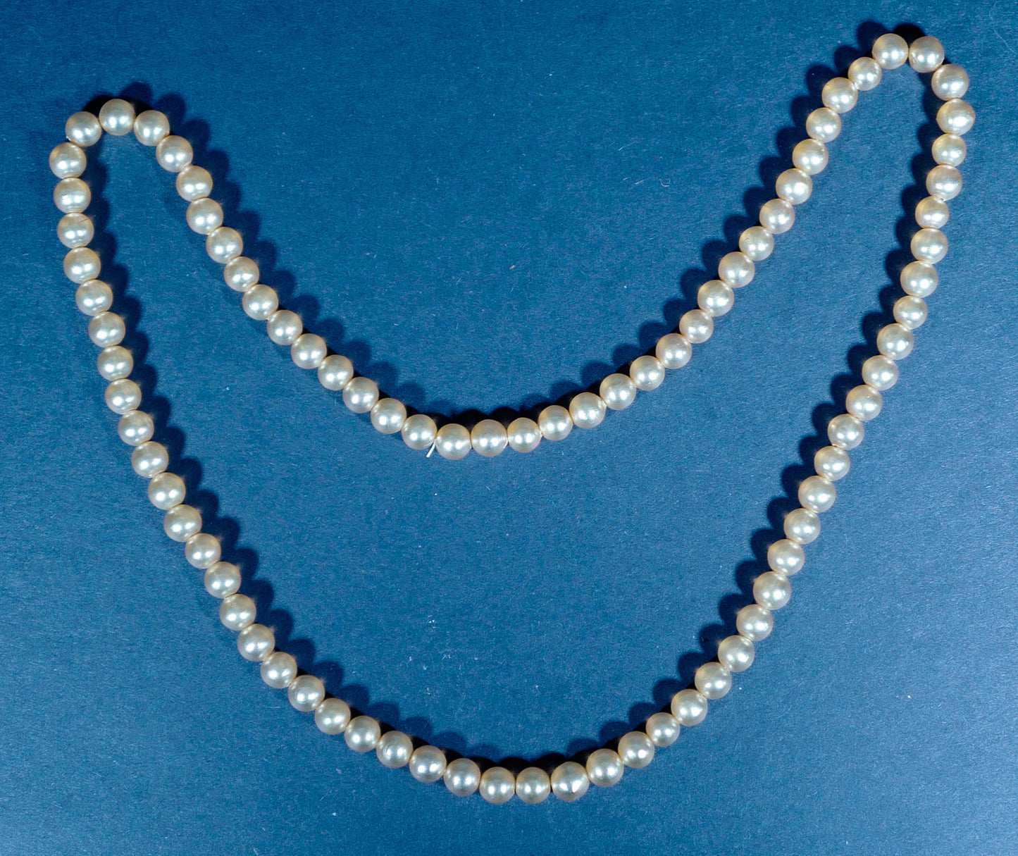 Vintage Faux Pearl Strand Necklace