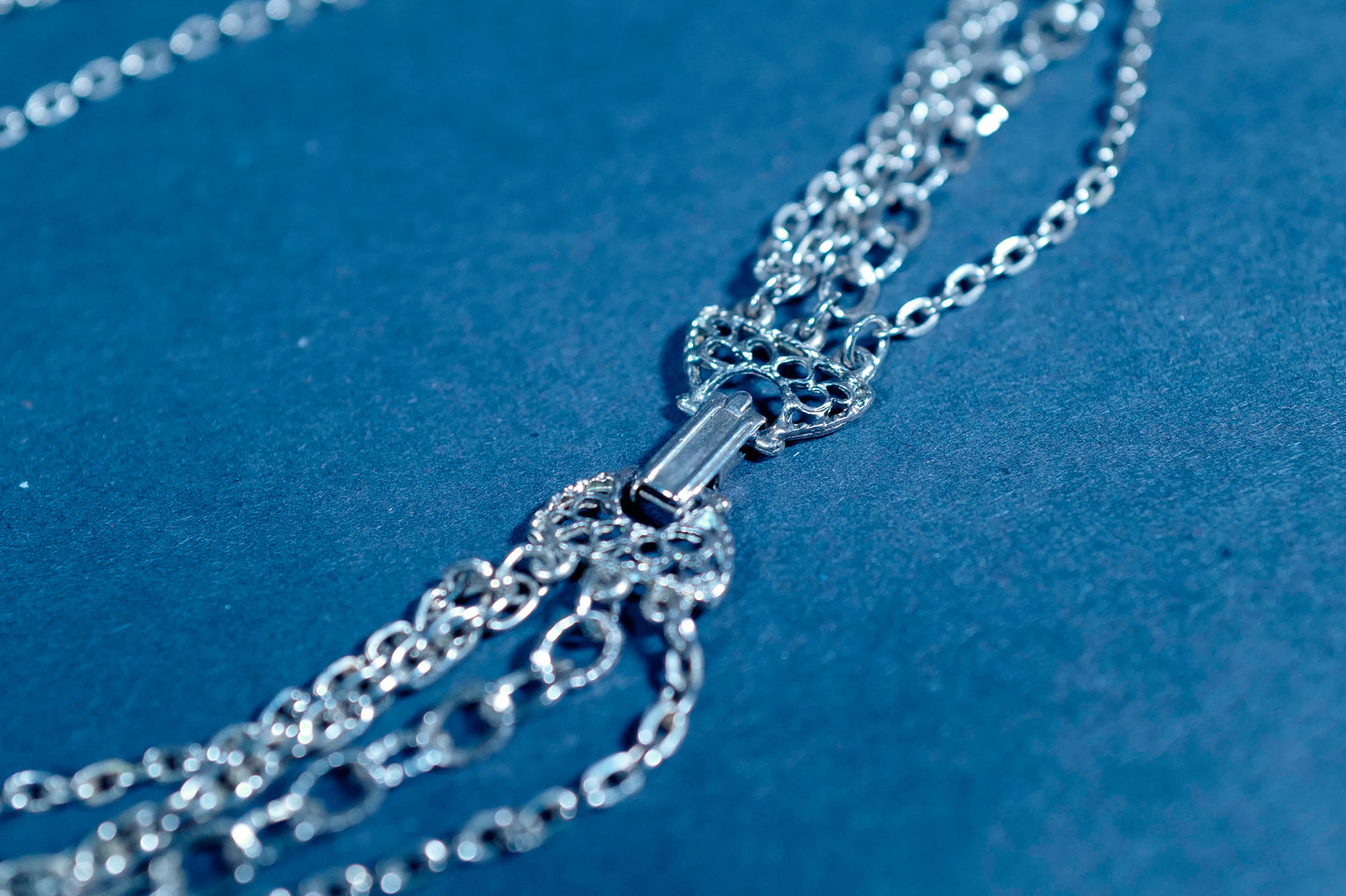 Vintage Layered Wishbone Necklace