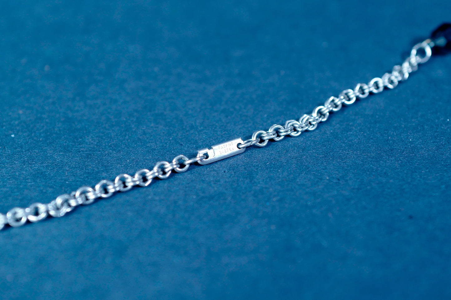 Vintage Long Chain with Faux Rhinestones