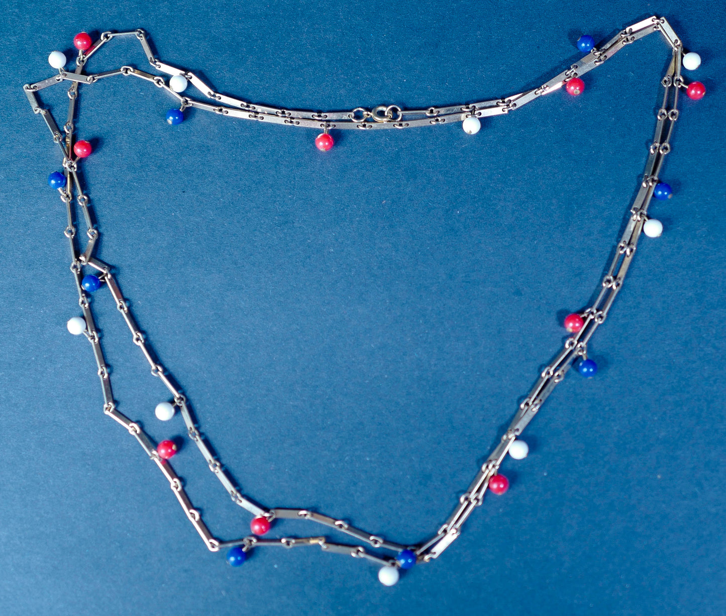 Vintage Long Chain with Beads